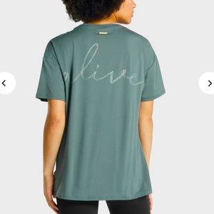 Whitney Simmons Gymshark Oversized Tee XL